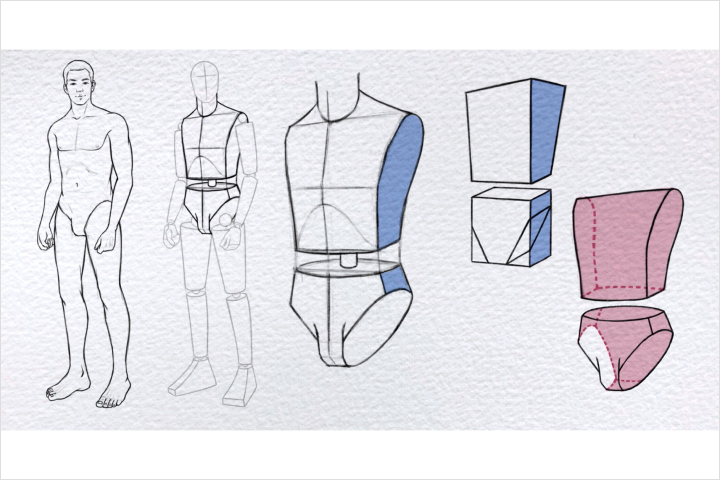 <p><strong>基本から始める人体構造と比率の理解</strong></p>