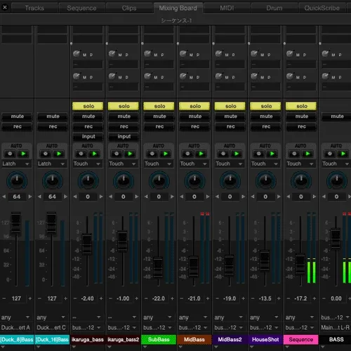 <p><strong>AUX Tracks</strong></p>