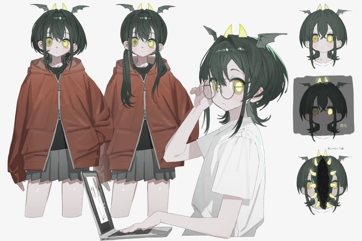 <p><strong>キャラクターデザインの要、可読性の良いキャラクターを企画する</strong></p>