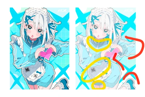 <p>構図と色を連動させた「画面全体のデザイン思考」</p>