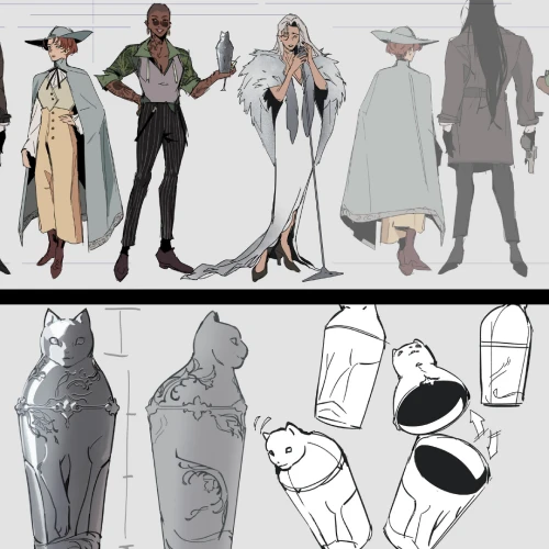 Storyboard Artist, Cas Vincent exercises