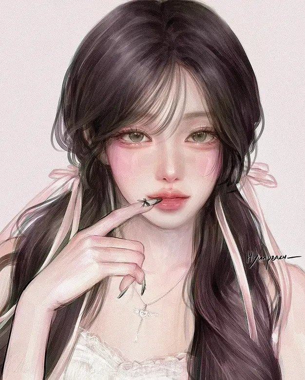 ImageSlide<span style="font-size:16px;"><font color=#B86E9B><b>예제 07. 시그니처 발레코어 리본 인물화</b></font></span><font style="display: block;margin-top: 5px;"></font> • 리본 소품을 활용한 발레코어 인물화 드로잉 방법 <br> • 레퍼런스를 활용하여 나만의 그림을 창작하는 법