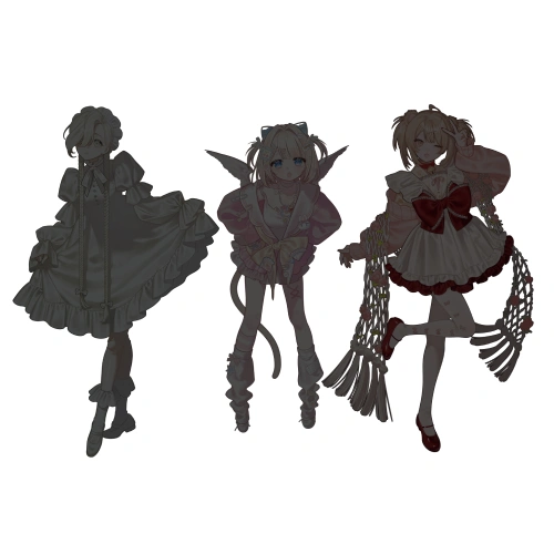 <p>映える衣装を作るシルエット設計</p>