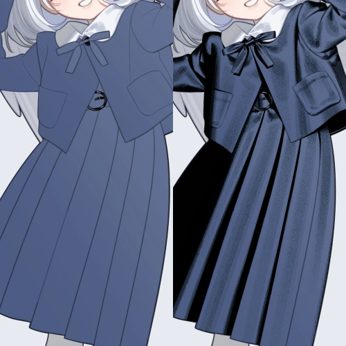 <p>陰影で魅せる着彩テクニック</p>