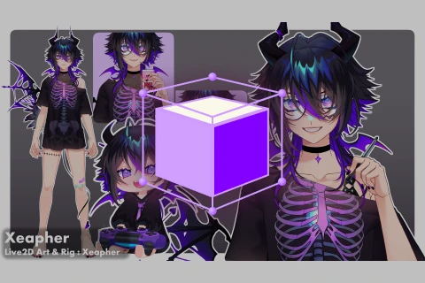 Live2D Modeler, Xeapher perks