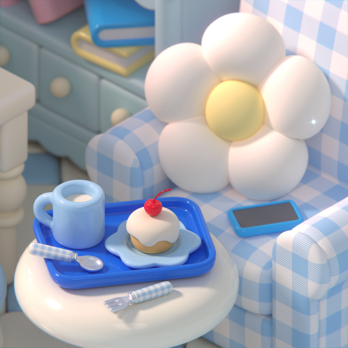 3DCGクリエイター もる@裏側 講座の例題