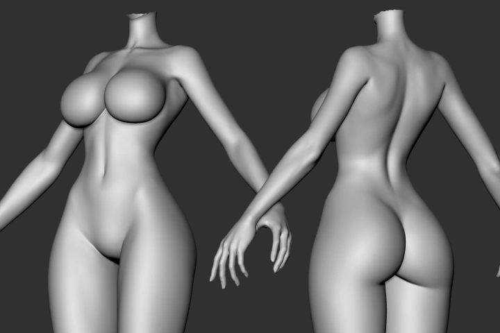 3D 캐릭터 아티스트, YKH 강의예제