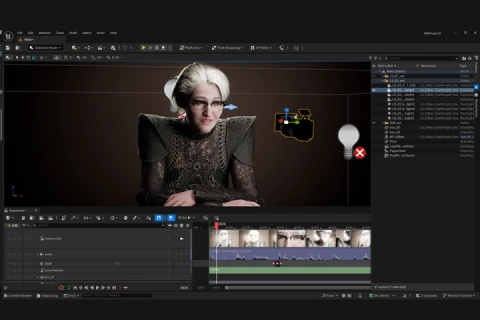 <p>언리얼 엔진에서 구현하는</p><p>최종 시네마틱 영상 </p>