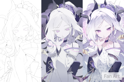 <p><strong>Preserving the Quality of Line Art Through to the Coloring Stage: A First Look at Mehong's Work Process</strong></p>