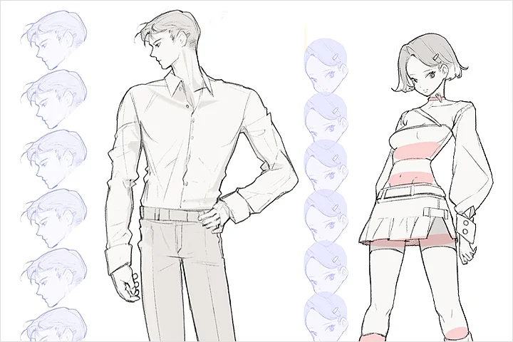 <p><strong>Tips for Drawing Stably Proportioned Figures Without a Skewed Look</strong></p>