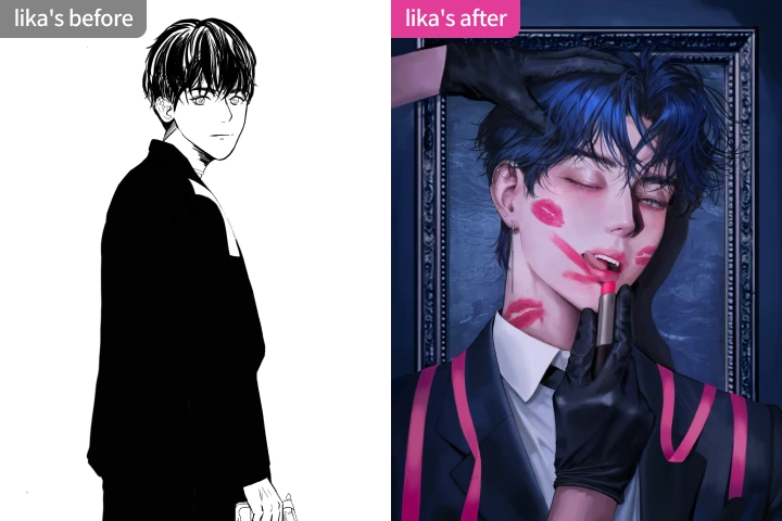 Illustrator, lika