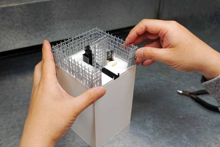 3Dプリンターモデラ― KinoArts 講座の例題