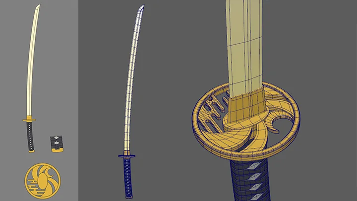 3DCGモデラー コルドロン3D 講座の例題
