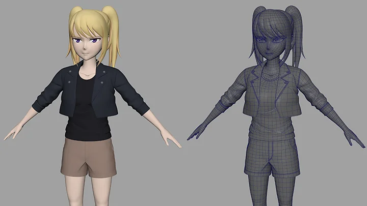 3DCGモデラー コルドロン3D 講座の例題