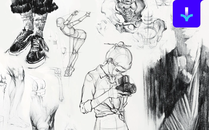 完全攻略100講：段階的な人体ドローイングの全て