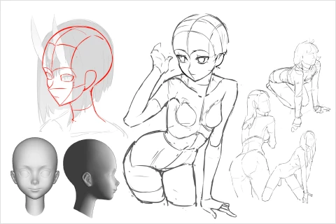 <p><strong>การวาดรูปร่างให้มีสไตล์</strong></p>