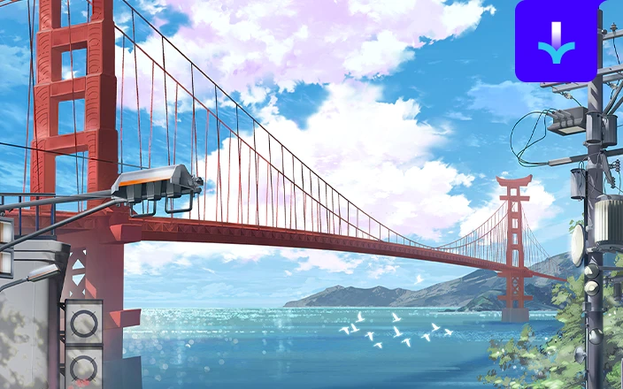 最小限のBlender機能で描く感覚的な背景