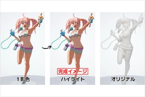 <p>筆ムラなく塗るコツ</p>