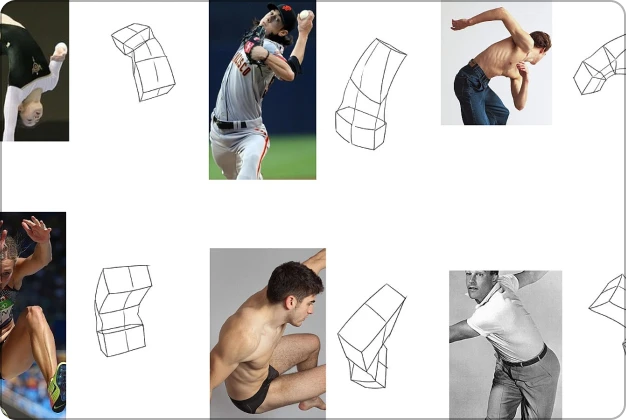 ImageSlide<b>Day 09. 토르소 입체 구조 & 근육 기초</b>