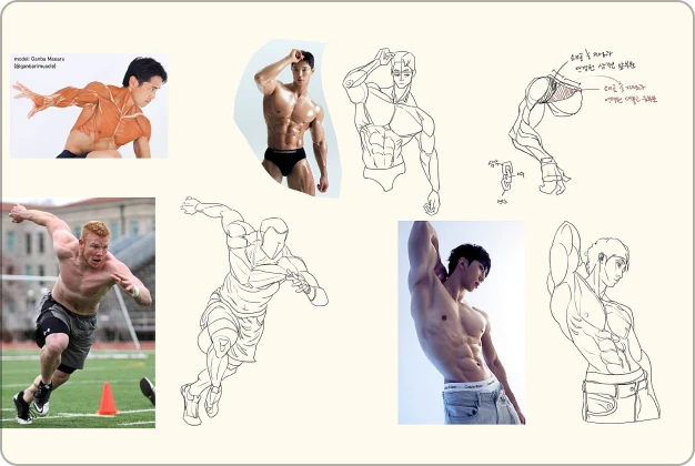 ImageSlide<b>Day 10. 팔의 도형화 & 근육 이해</b>