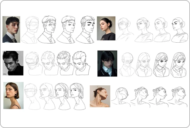 ImageSlide<b>Day 26. 얼굴 데포르메 표현법</b>