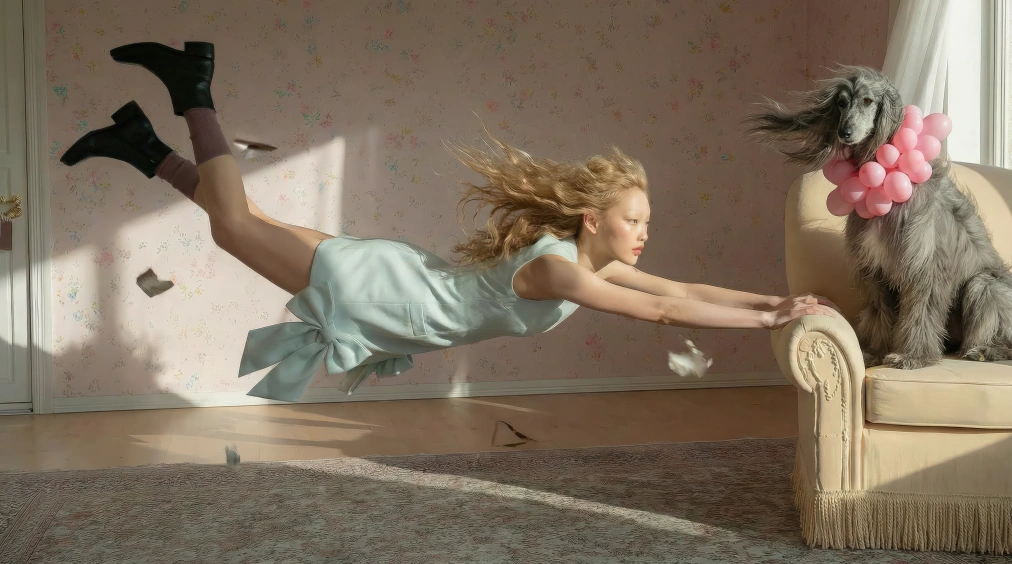 ImageSlide<center><b>▲ 미드저니 무드보드를 적용한 최종 M/V 트레일러 씬 일부</b></center>