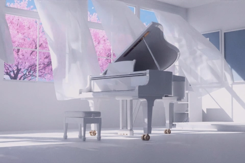 <p>Blenderで作る背景デザイン</p>