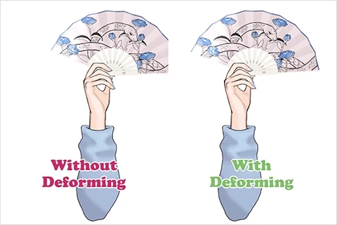 <p><strong>Biến dạng hình thể</strong></p>