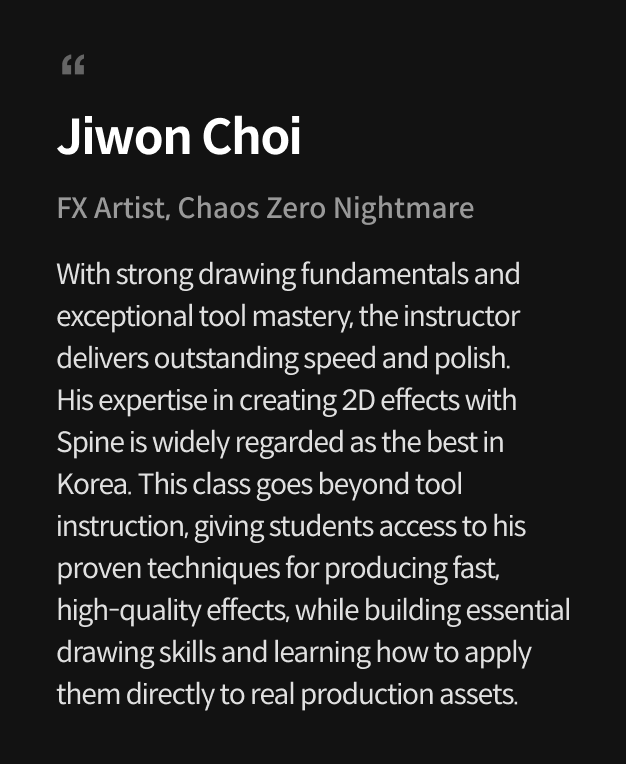 VFX Artist, Hunyoung Ha