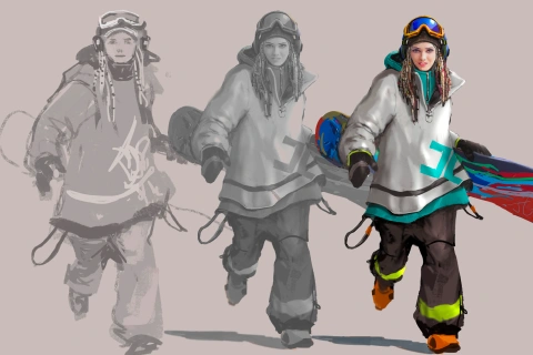 <p>포즈와 시선에 따른 프로의 캐릭터 연출 노하우</p>