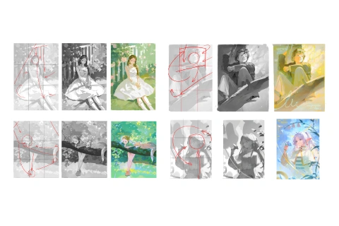 <p>이론을 실제 그림으로 연결하는 단계별 적용 훈련법</p>