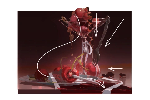 <p>돋보이는 주제부를 만드는 대비와 시선 설계 가이드</p>