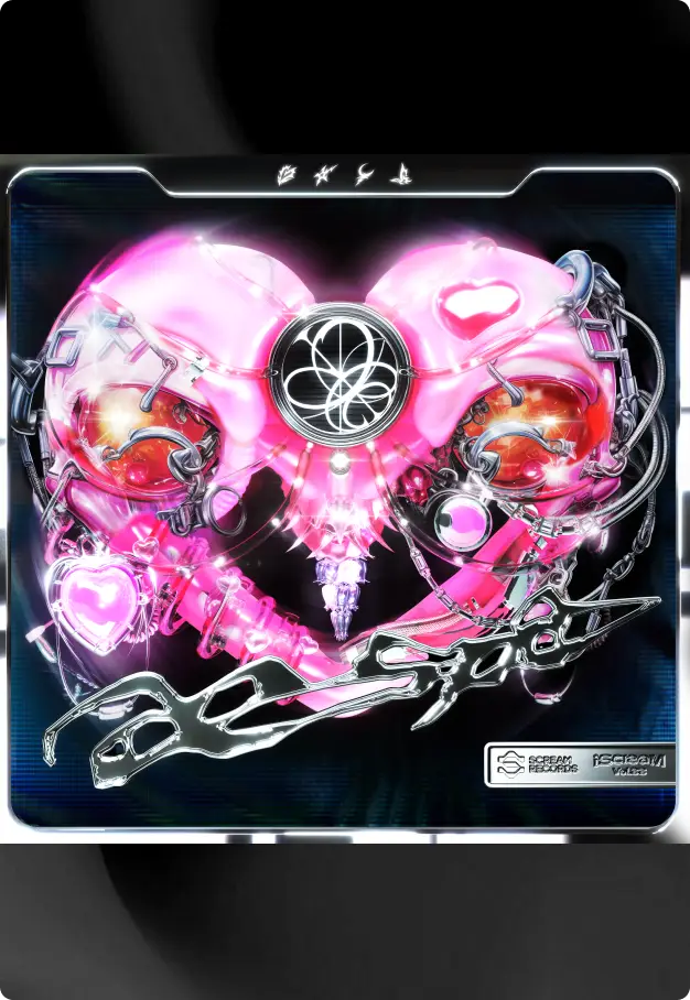 ImageSlide<b style="color:#ffffff;"> Aespa ‘Armageddon’ Remix<br> 3D Album Art </b> <div style="margin-top:4px; font-size:14px; color:#ffffff; opacity:0.8;"> ©2024 SM ENTERTAINMENT CO., Ltd. ALL RIGHTS RESERVED. </div>
