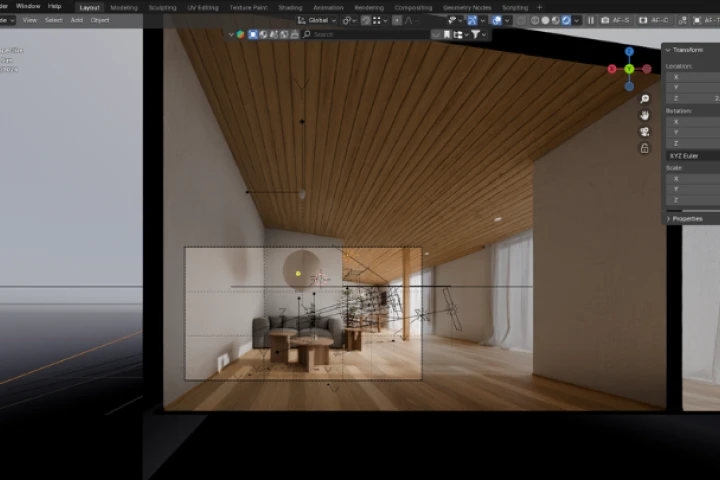 CGクリエイター 【住まいの案内人】スズ｜Suu design 講座の例題