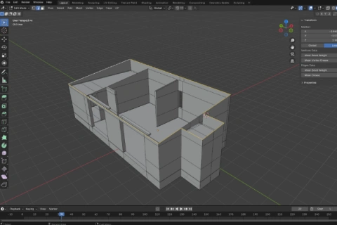 <p>Blenderの基礎操作 </p>