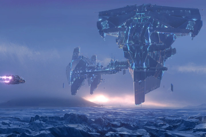 Concept Artist, Mark Li point