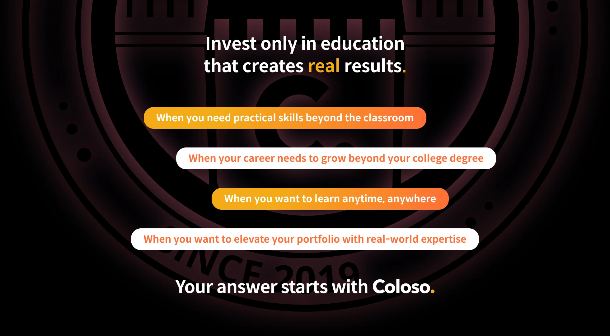 aboutcoloso intro