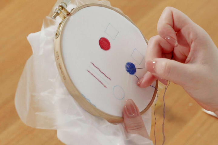 <p>ステッチ練習</p>