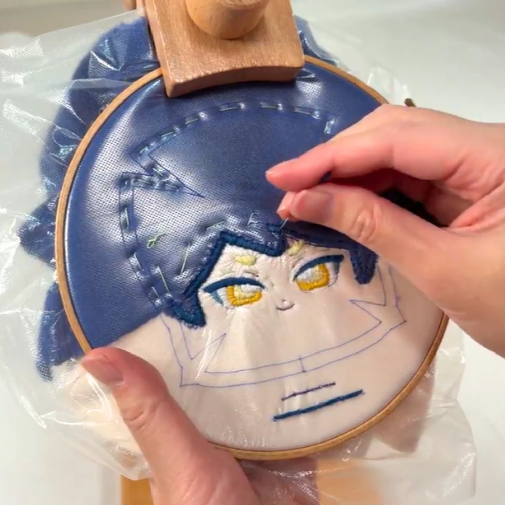 <p>ぬいぐるみのお顔によく使われる刺繍のステッチ</p>