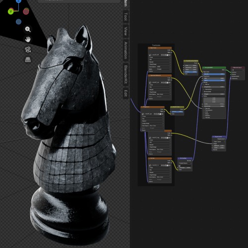<p>셰이더 노드와 PRB을 활용한 텍스처 표현 연습</p>