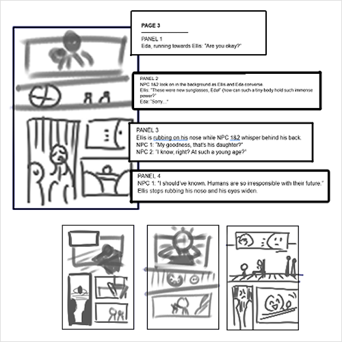 Comic Artist, Perdizzion Exercise