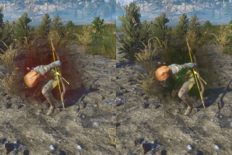 RPG 게임 연출에 특화된 나이아가라 사이드 이펙트