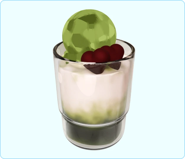 ImageSlide <div class="fc_after_1">결과물 1</div> <div class="fc_title_black">말차라떼</div>