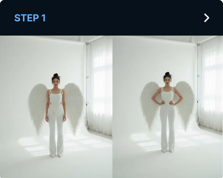 ImageSlide<b>일관된 모델 생성과 베리에이션</b>