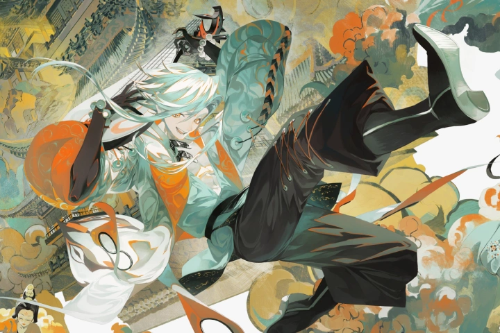 Illustrator, Kitune portfolio