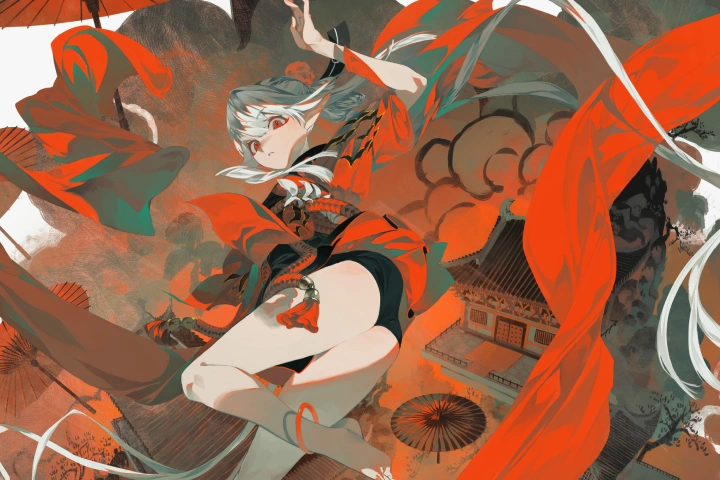 Illustrator, Kitune portfolio