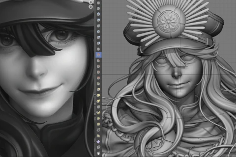 <p><strong>2Dから3Dへ</strong></p>