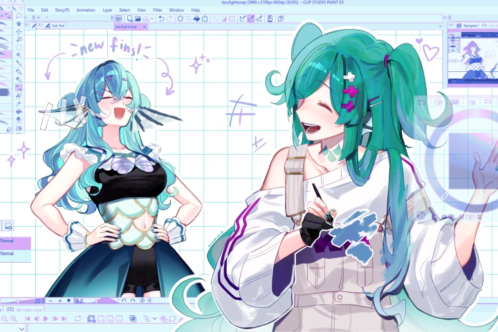 Illustrator, nrnmarie portfolio