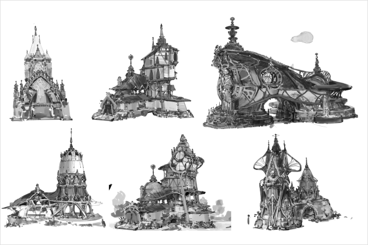 Concept Artist, Mark Li Exercise