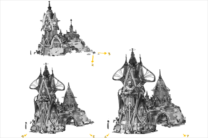 Concept Artist, Mark Li Exercise